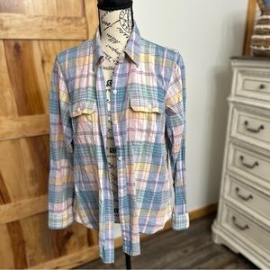 Pink Plaid Chaps Flannel